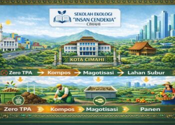 Menyalakan Peradaban Ekologi: Dari Program Cimahi Zero TPA Menuju Kedaulatan Pangan