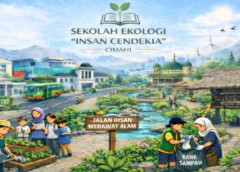 Sekolah Ekologi Insan Cendekia Cimahi :  Jalan Ihsan Merawat Alam